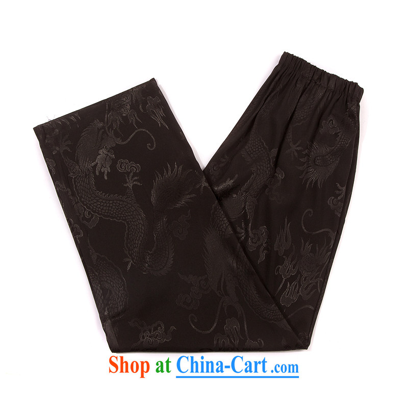 VeriSign, Po 2015 spring and summer with new products, the BMW China wind Tang pants men's stylish Tang serving casual pants B - Black XXXXL, the fruit, and, shopping on the Internet