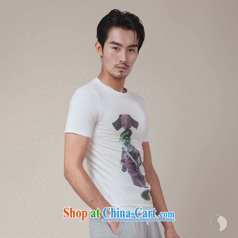 Fujing Qipai Tang culture T-shirt monster stamp lovers T shirts Chinese zombies pattern animation original short-sleeved male and non-mainstream personality TEE 340 zombie Princess XL, Fujing Qipai Tang (Design seventang), online shopping