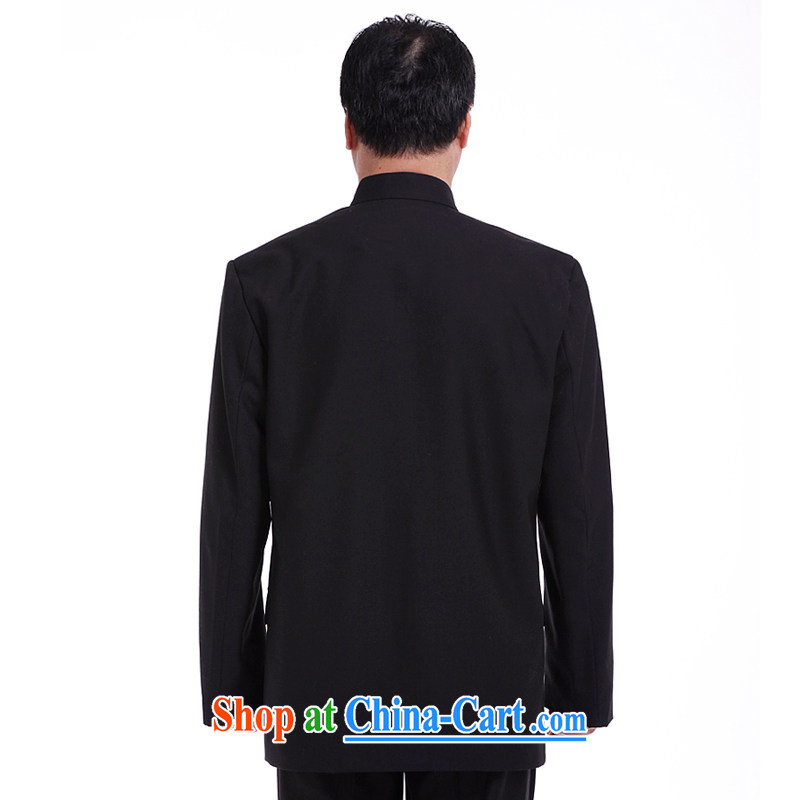 nam chung, Mr Tang Nsongnian replacing men Tang loading long-sleeved T-shirt Chinese clothing spring jackets black Chinese men and jacket Z 6036 black 185/XXL, South of years (Nansongnian), and shopping on the Internet
