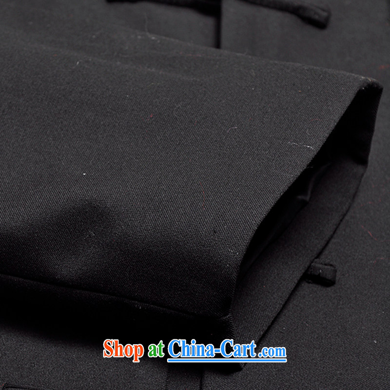 nam chung, Mr Tang Nsongnian replacing men Tang loading long-sleeved T-shirt Chinese clothing spring jackets black Chinese men and jacket Z 6036 black 185/XXL, South of years (Nansongnian), and shopping on the Internet