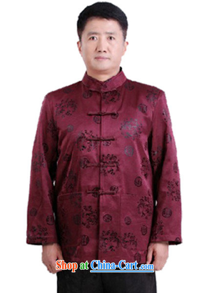 Her cabinet this new, older male Tang with autumn and winter, with collar-tie casual shirt holiday dress loose long-sleeved jacket - 0991 wine red Click 4 XL pictures, price, brand platters! Elections are good character, the national distribution, so why buy now enjoy more preferential! Health