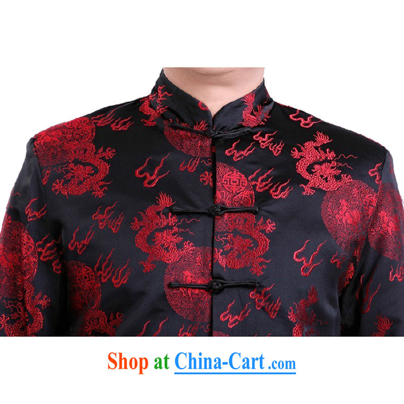 Her cabinet this new men's autumn and winter in replacing older, for casual shirt Tang with XL Dad relaxed jacket holiday dress - 110 black 4XL, Charlene this pavilion, and shopping on the Internet