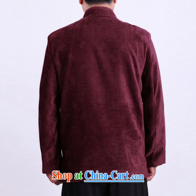 Adam's old 15 new spring, older men long-sleeved Tang jackets hand-tie China wind upscale male, for national costumes 0979 red 185, Adam's elderly, shopping on the Internet