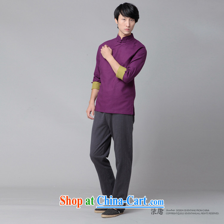Fujing Qipai Tang China, Han-man basket Tang Yau Ma Tei with a hard disk onto a collar shirt spring national costumes kung fu T-shirt 389 purple XL pictures, price, brand platters! Elections are good character, the national distribution, so why buy now enjoy more preferential! Health