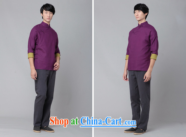 Fujing Qipai Tang China, Han-man basket Tang Yau Ma Tei with a hard disk onto a collar shirt spring national costumes kung fu T-shirt 389 purple XL pictures, price, brand platters! Elections are good character, the national distribution, so why buy now enjoy more preferential! Health