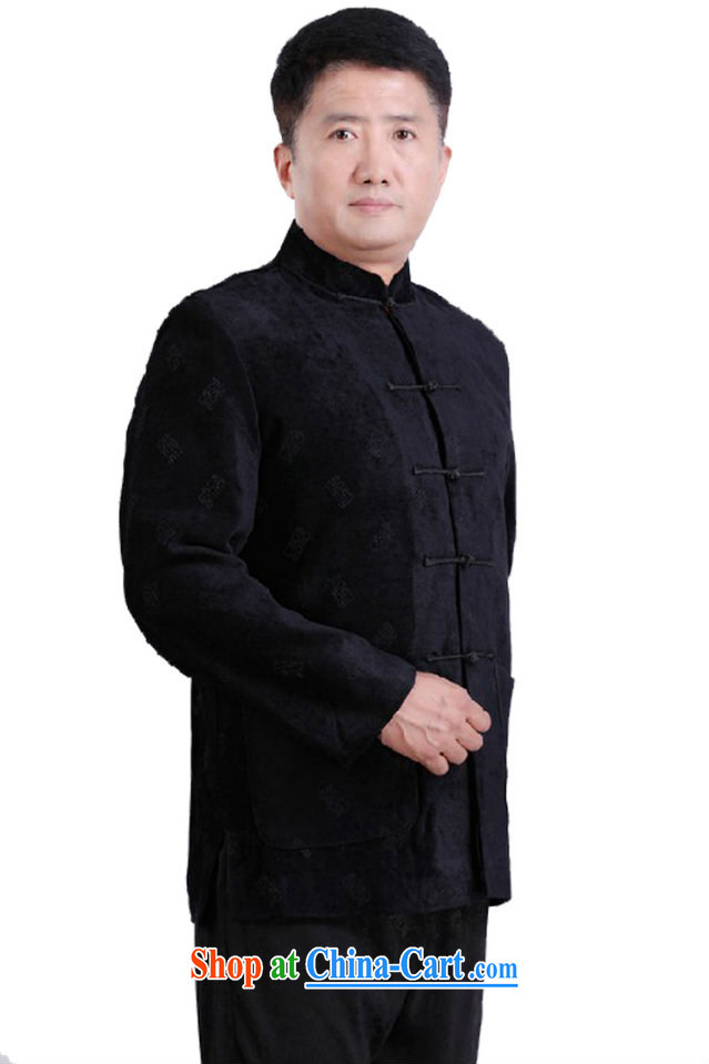 Her cabinet this new middle-aged and older men's autumn and winter clothes Chinese nation for China service retro casual shirt holiday dress father load - 097 black 4XL pictures, price, brand platters! Elections are good character, the national distribution, so why buy now enjoy more preferential! Health