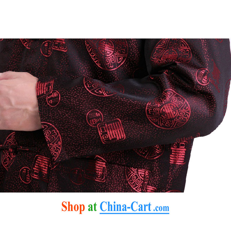 This figure skating pavilion, new and old in fall and winter the Tang on the collar long-sleeved top tray for leisure increased, autumn and winter clothes cotton warm - 1335 Red single 4 XL, Charlene this Pavilion, shopping on the Internet