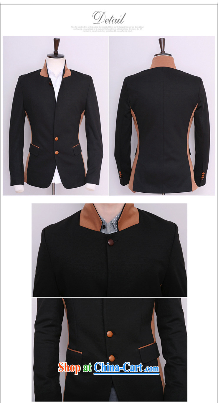 New jacket, men, for leisure knitted T-shirt men's beauty stitching smock black stitching 185/100, XXL) pictures, price, brand platters! Elections are good character, the national distribution, so why buy now enjoy more preferential! Health