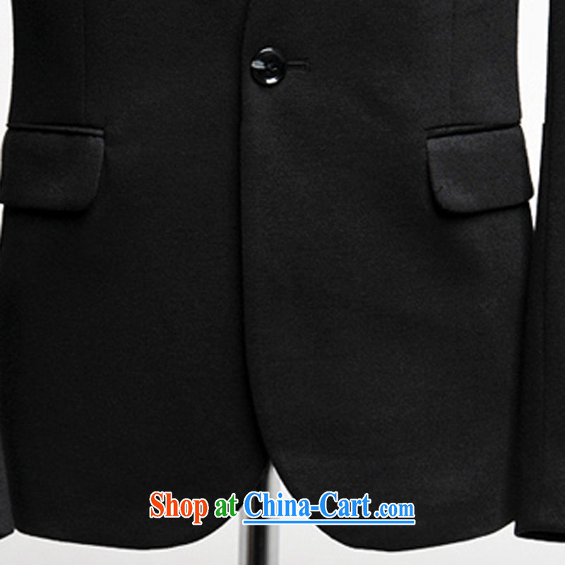 New smock jacket, for cultivating and Leisure Black men mounted on 185 / 100 (XXL), Tsing Paul (JIANQINGBAOLUO), shopping on the Internet