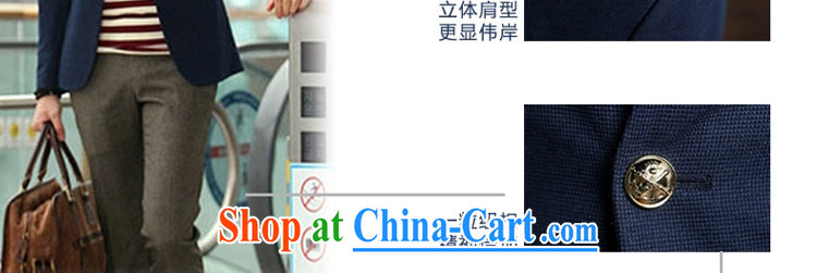 2014 spring New Men's suit jacket and casual beauty, blue collar smock 185/ (XXL) pictures, price, brand platters! Elections are good character, the national distribution, so why buy now enjoy more preferential! Health