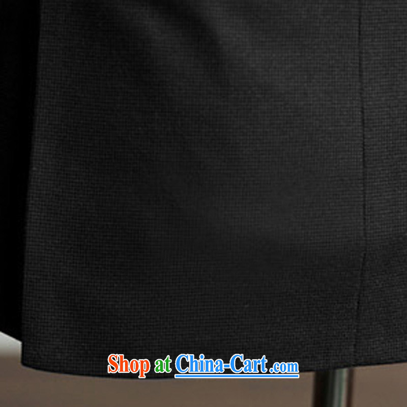 Men's new suit smock standard a kernel for enquiries, suits for men's jacket, cultivating black jacket 185/ 1 (XXL), pioneer (TUOHUANGZHE), online shopping
