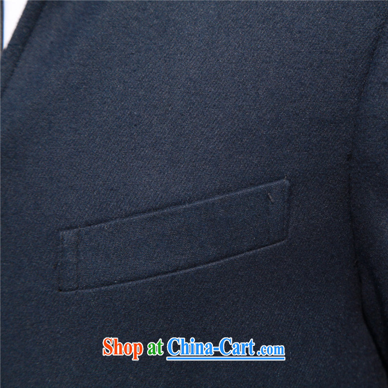 New Men's blue jacket men, for Leisure Suit men's beauty smock Korean wool sweater? 185 /100 (XXL), pioneer (TUOHUANGZHE), shopping on the Internet