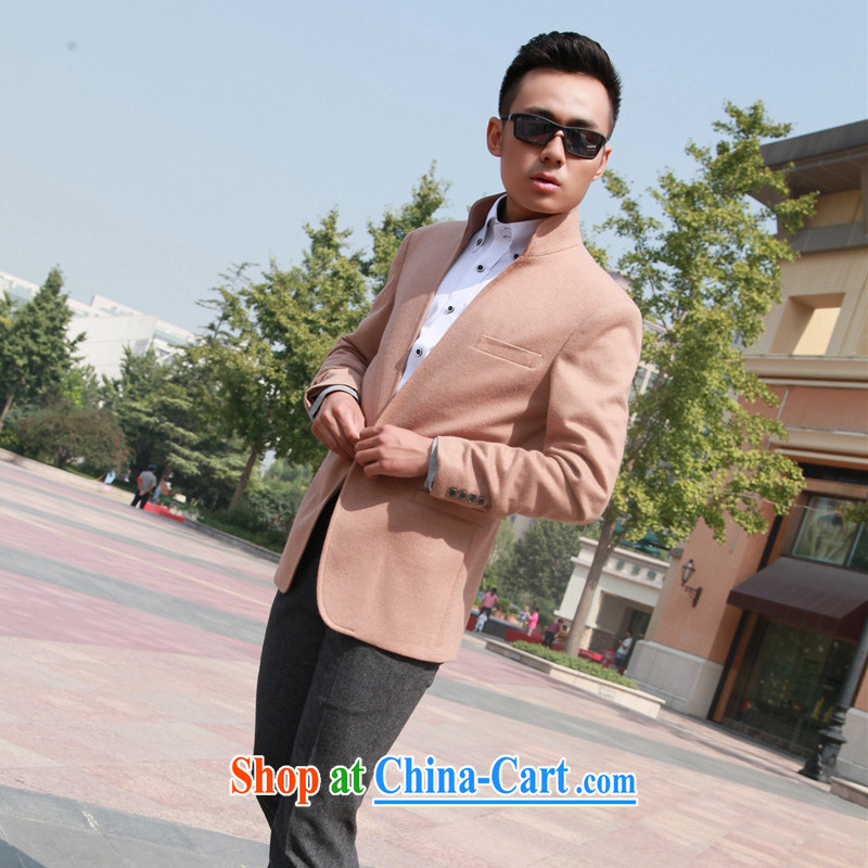 New men's jackets men, for leisure on a decorated Korean wool Smock is 185/100, XXL), Tsing Paul (JIANQINGBAOLUO), shopping on the Internet