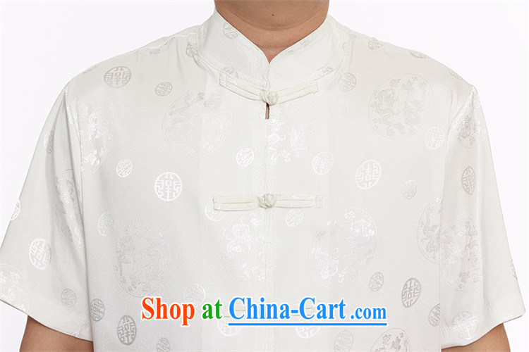 MR HENRY TANG Mount Kit 2015 summer men in older, Tang with relaxed version short sleeve with classical Chinese leisure Chinese male M yellow XL 170 pictures, price, brand platters! Elections are good character, the national distribution, so why buy now enjoy more preferential! Health