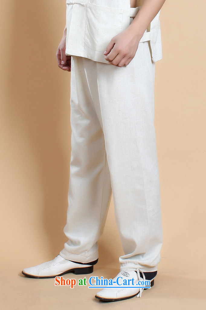An Jing (Spring/Summer Load Tang with men's trousers Elasticated waist cotton Ma Ethnic Wind has been the trousers short pants 0820 - 5 black L (125 - 140 ) jack pictures, price, brand platters! Elections are good character, the national distribution, so why buy now enjoy more preferential! Health