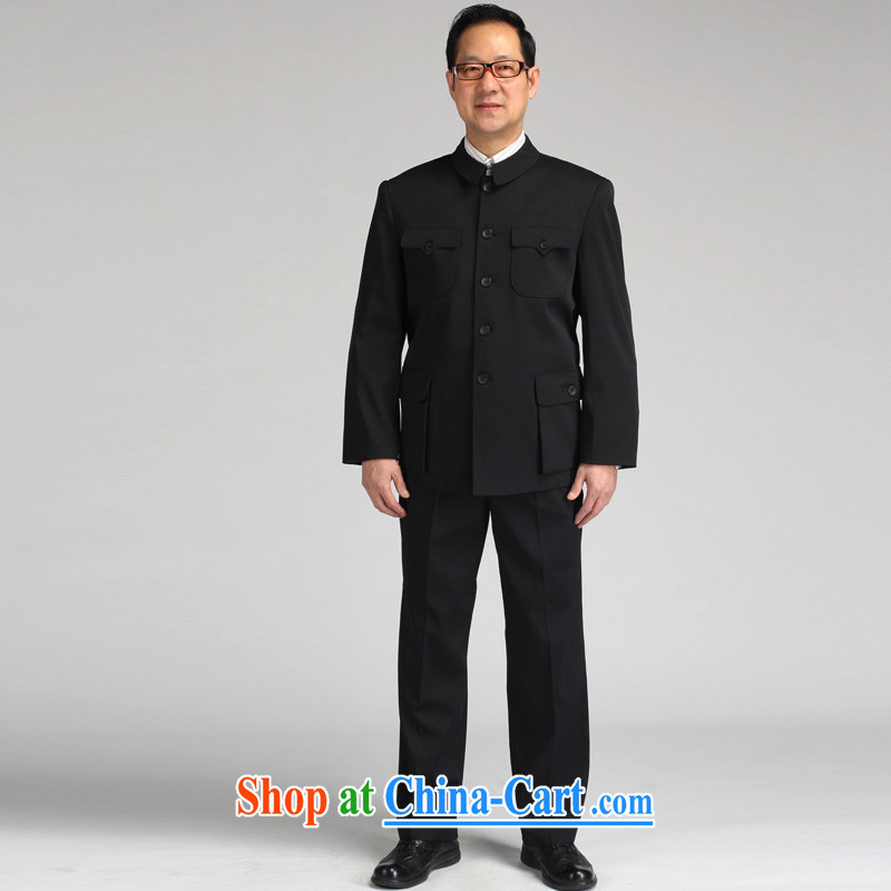 Hao, Spring and Autumn and new, the older men and the generalissimo package my father replace older people men's Sun Yat-sen suit jacket black 78 (185), Ho-gil, shopping on the Internet