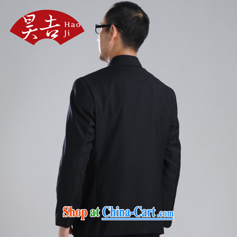 Hao, in Spring and Autumn and older men's smock Kit business and leisure Sun Yat-sen service state to serve older persons with a black and blue 72 (170) and Ho-ji, and shopping on the Internet