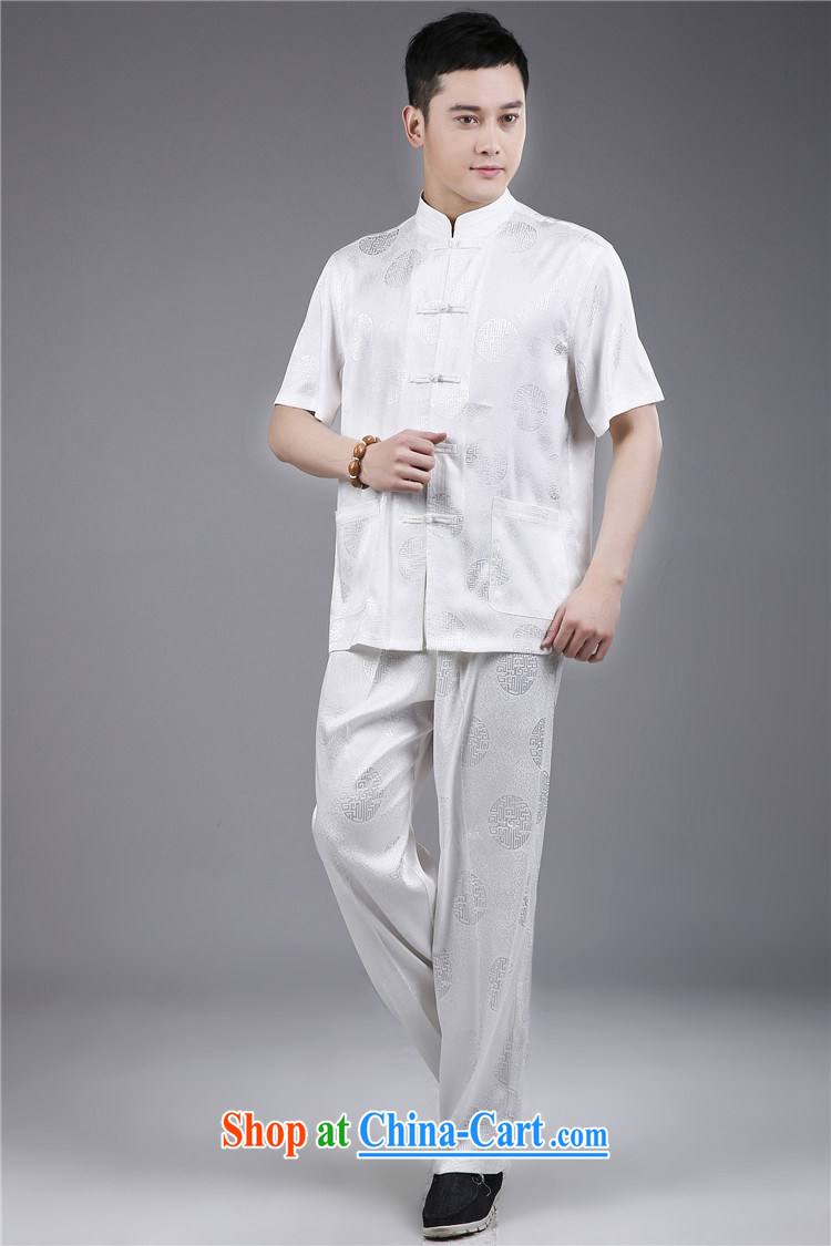 Summer short set in 2015, Chinese wind-back national service short sleeve with the older Chinese Kit light gray 185 pictures, price, brand platters! Elections are good character, the national distribution, so why buy now enjoy more preferential! Health