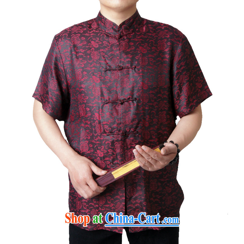 Sureyou men's casual summer short-sleeved fragrant cloud yarn older Chinese, for Chinese national service promotions red 190, the British Mr Rafael Hui (sureyou), shopping on the Internet