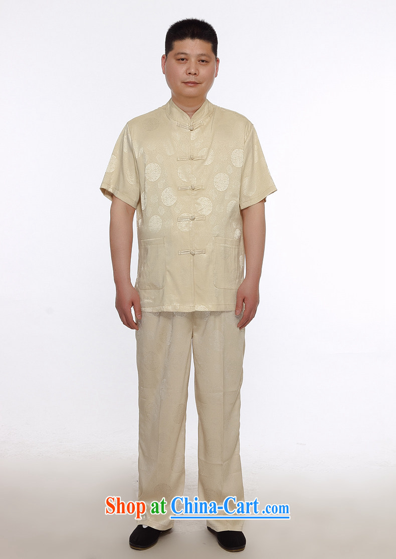 The chestnut Mouse middle-aged and older Chinese men and older persons summer With Grandpa men short sleeve with Ethnic Wind father with gray 175/2 XL pictures, price, brand platters! Elections are good character, the national distribution, so why buy now enjoy more preferential! Health