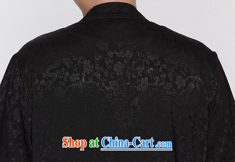 The chestnut mouse new, elderly in summer men Tang mounted short sleeve installed XL national costume black 175/2 XL pictures, price, brand platters! Elections are good character, the national distribution, so why buy now enjoy more preferential! Health