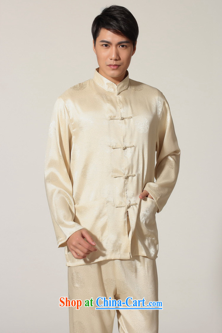 Jing An older Chinese men's spring and summer, for silk long-sleeved Kit Chinese men kung fu Kit Tai Chi uniforms M 0049 white 3XL (180 - 210 ) jack pictures, price, brand platters! Elections are good character, the national distribution, so why buy now enjoy more preferential! Health