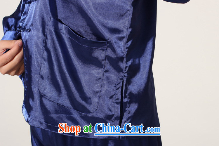 Jing An older Chinese men and spring and summer, for silk long-sleeved Kit Chinese men kung fu Kit Tai Chi uniforms M 0048 - A black M (100 - 120 ) jack pictures, price, brand platters! Elections are good character, the national distribution, so why buy now enjoy more preferential! Health