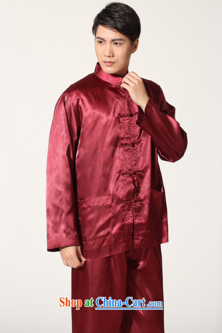 Jing An older Chinese men's spring and summer, for silk long-sleeved Kit Chinese men kung fu Kit Tai Chi uniforms QB M 146 3010 black XXL (recommendations 180 - 210 jack) pictures, price, brand platters! Elections are good character, the national distribution, so why buy now enjoy more preferential! Health