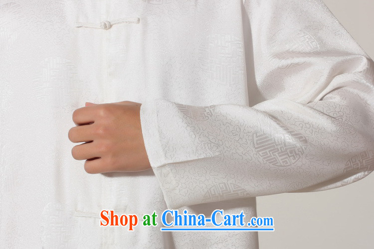 Shanghai, optimize purchase middle-aged and older Chinese men and spring and summer, for silk long-sleeved Kit Chinese men Kung Fu Kit Tai Chi uniforms M 0049 white XXL recommendations 180 - 210 Jack pictures, price, brand platters! Elections are good character, the national distribution, so why buy now enjoy more preferential! Health