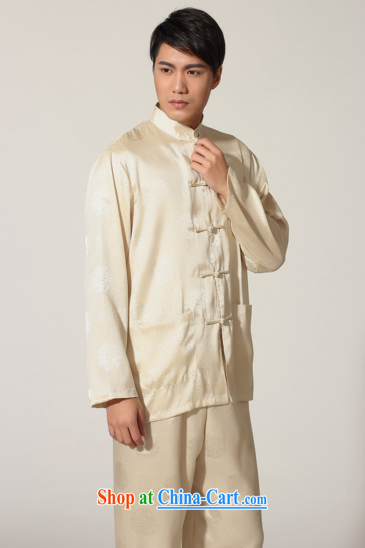 Shanghai, optimize purchase middle-aged and older Chinese men and spring and summer, for silk long-sleeved Kit Chinese men Kung Fu Kit Tai Chi uniforms M 0049 white XXL recommendations 180 - 210 Jack pictures, price, brand platters! Elections are good character, the national distribution, so why buy now enjoy more preferential! Health