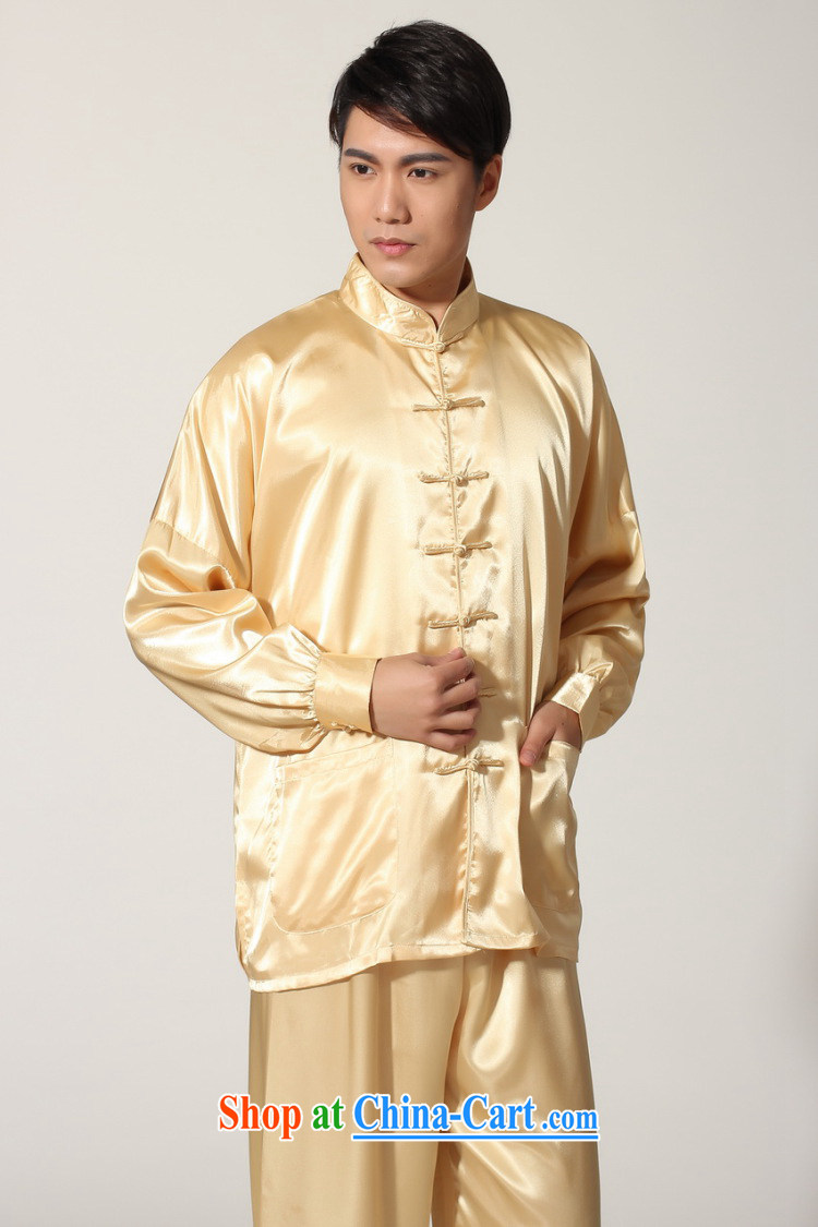 Shanghai, optimize the purchase older Chinese men and summer, for silk men's long-sleeved package the code men's kung fu Package - D gold L recommendations 140 - 155 Jack pictures, price, brand platters! Elections are good character, the national distribution, so why buy now enjoy more preferential! Health