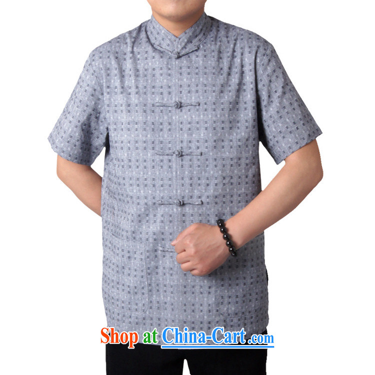 sureyou Chinese national dress short-sleeve men's summer leisure China wind men and cotton the Chinese explosion, light gray 190 pictures, price, brand platters! Elections are good character, the national distribution, so why buy now enjoy more preferential! Health