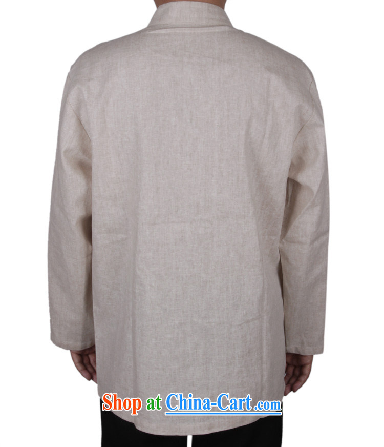 and mobile phone line China wind Chinese men's cotton long-sleeved T-shirt the commission men, served the Commission cotton long-sleeved relaxed and comfortable men's large, solid-colored long-sleeved T-shirt multi-color optional dark gray XXXL/190 pictures, price, brand platters! Elections are good character, the national distribution, so why buy now enjoy more preferential! Health