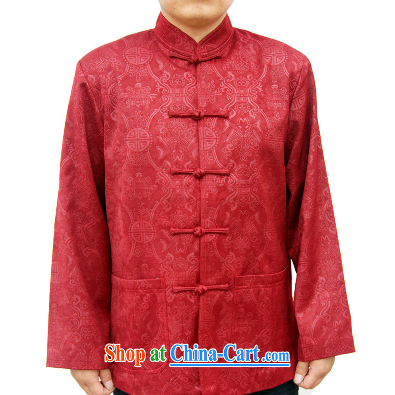 Sureyou ying, Mr Rafael Hui, genuine and new men's casual male Chinese, for Tang-fish pattern jacket 1155, deep red 190, British, Mr Rafael Hui (sureyou), and, on-line shopping