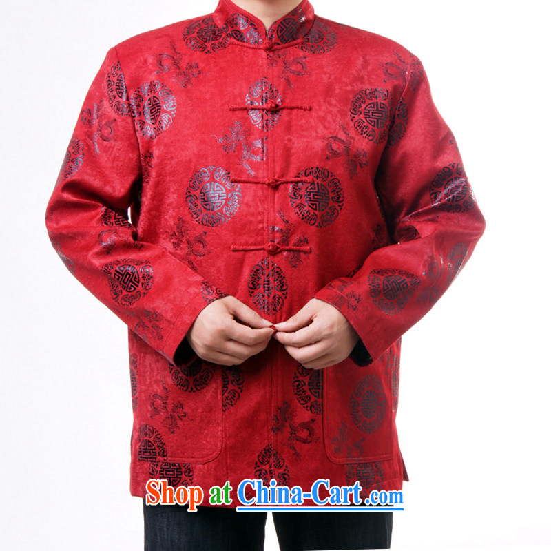 Sureyou men's upscale Chinese Tang with men and, for the charge-back-hi Dragons the Chinese Spring Loaded the older jacket 1281 deep red 190, the British Mr Rafael Hui (sureyou), online shopping