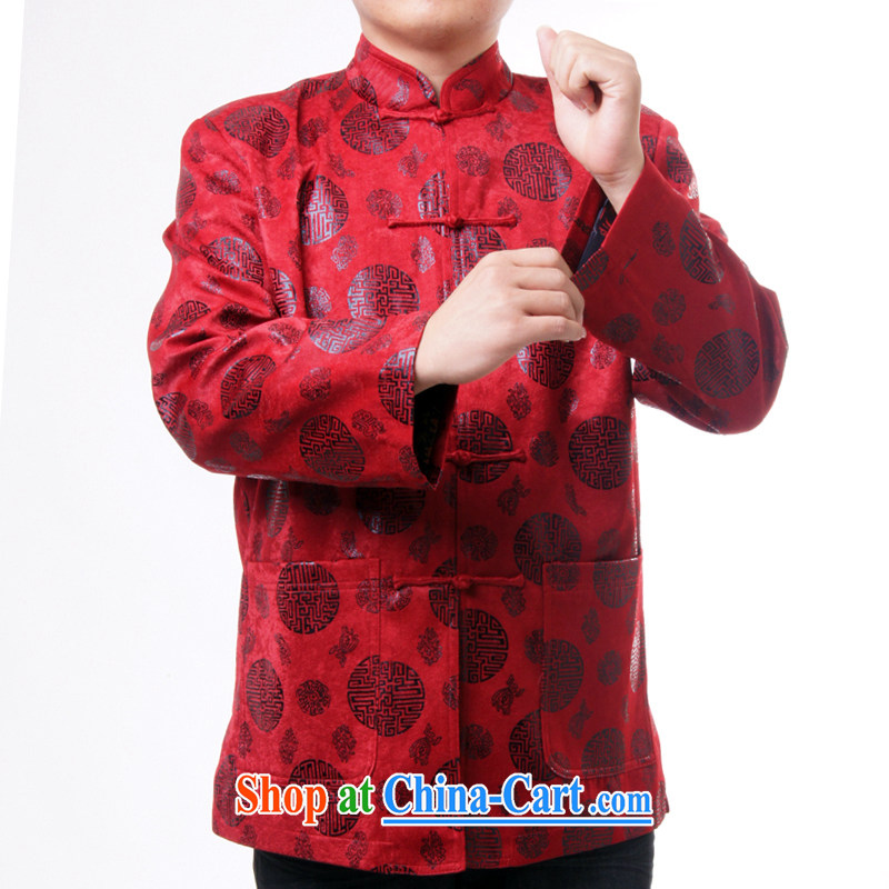 Sureyou men's upscale Chinese Tang with men and, for the charge-back round-the Chinese Spring and Autumn and replace the older jacket 1283 deep red 190, the British Mr Rafael Hui (sureyou), shopping on the Internet