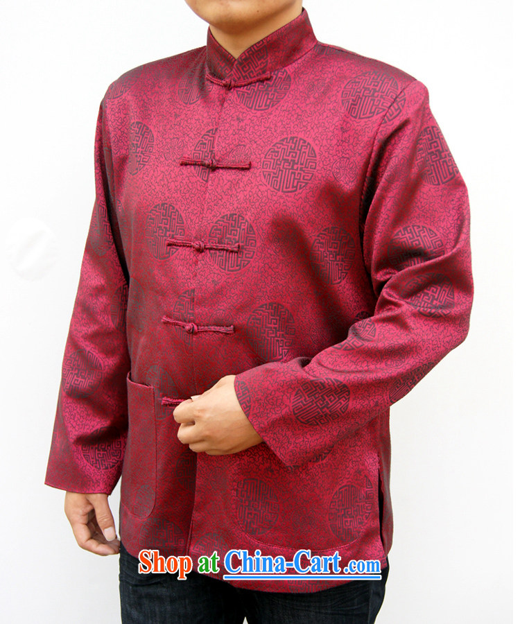 Sureyou men's upscale Chinese Chinese male, for the charge-back 3 color round-the Chinese Spring Loaded the older jacket 0108 red 190 pictures, price, brand platters! Elections are good character, the national distribution, so why buy now enjoy more preferential! Health