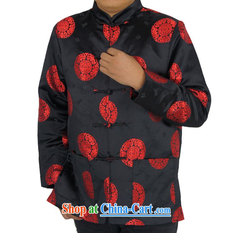 Sureyou ying, Mr Rafael Hui, in the installation of new, men's leisure spring Chinese, for Chinese round-pattern jacket 0799 black 190 pictures, price, brand platters! Elections are good character, the national distribution, so why buy now enjoy more preferential! Health