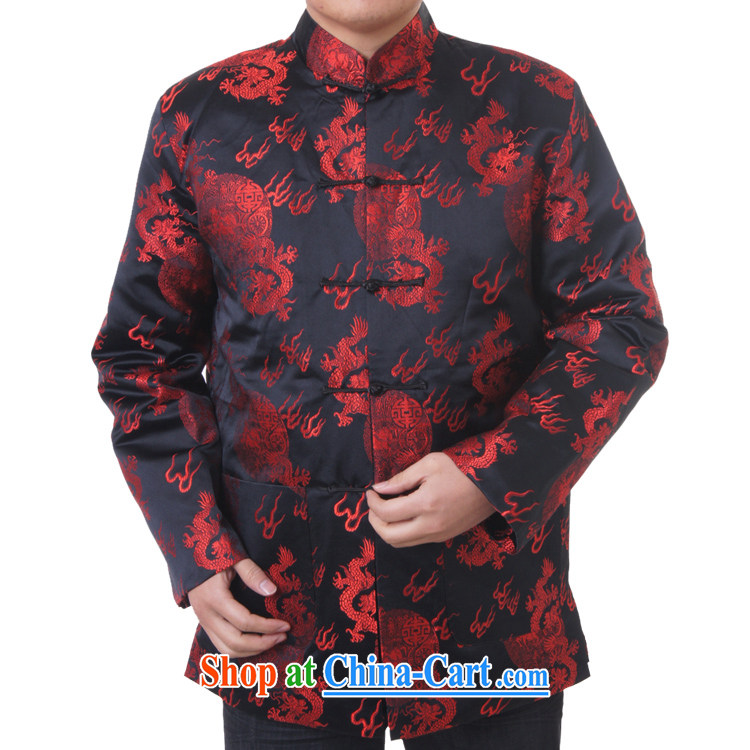 Sureyou Ying Shi, genuine male new spring men's casual male Chinese, for Chinese dragon pattern jacket 1102, red 190 pictures, price, brand platters! Elections are good character, the national distribution, so why buy now enjoy more preferential! Health