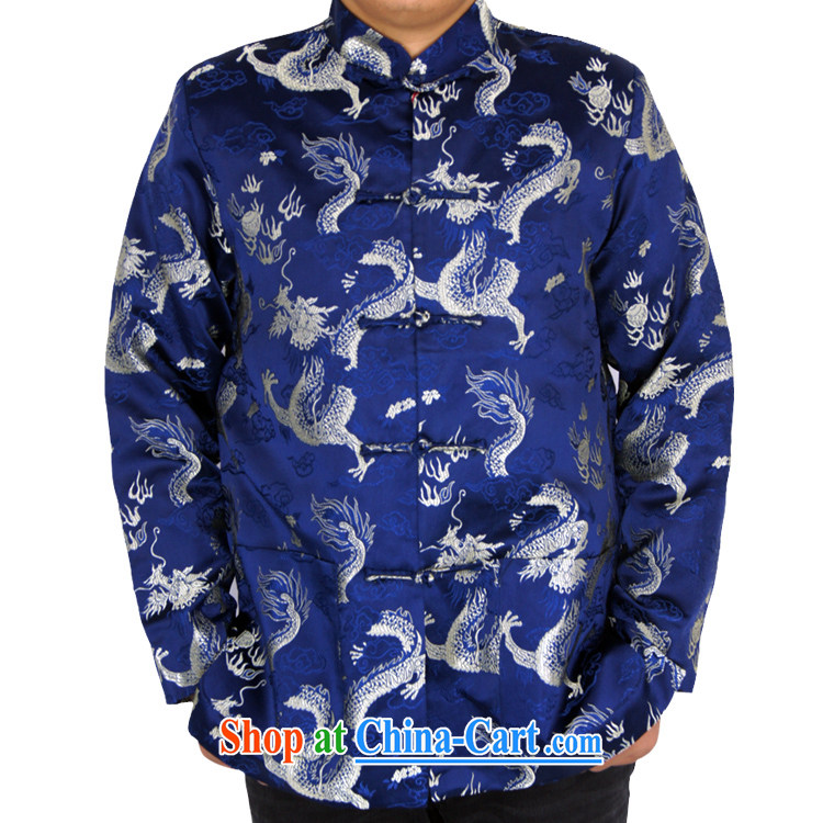 Sureyou ying, Mr Rafael Hui, genuine male New Men's Spring and Autumn and casual male Chinese, for Chinese Blue Dragon jacket Blue Dragon, blue 190 pictures, price, brand platters! Elections are good character, the national distribution, so why buy now enjoy more preferential! Health