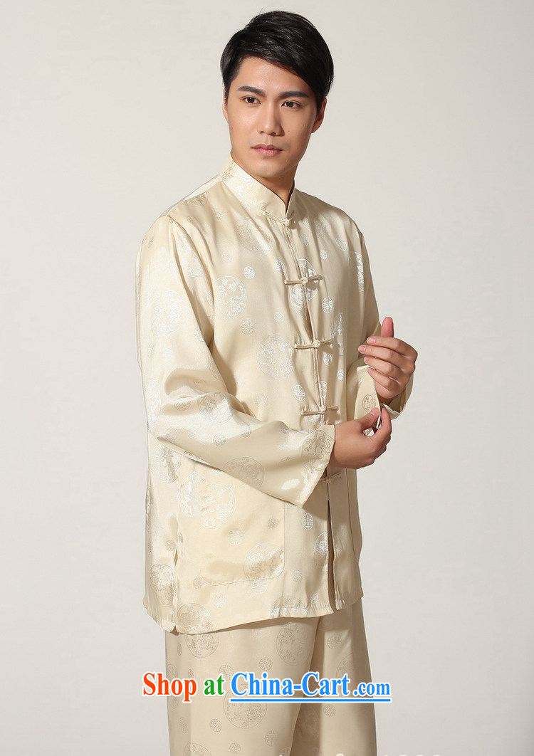 According to the situation in 2015 and stylish casual male damask Ethnic Wind carved up for the T-shirt kung fu long-sleeved kit M 0050 - D picture color XXXL pictures, price, brand platters! Elections are good character, the national distribution, so why buy now enjoy more preferential! Health