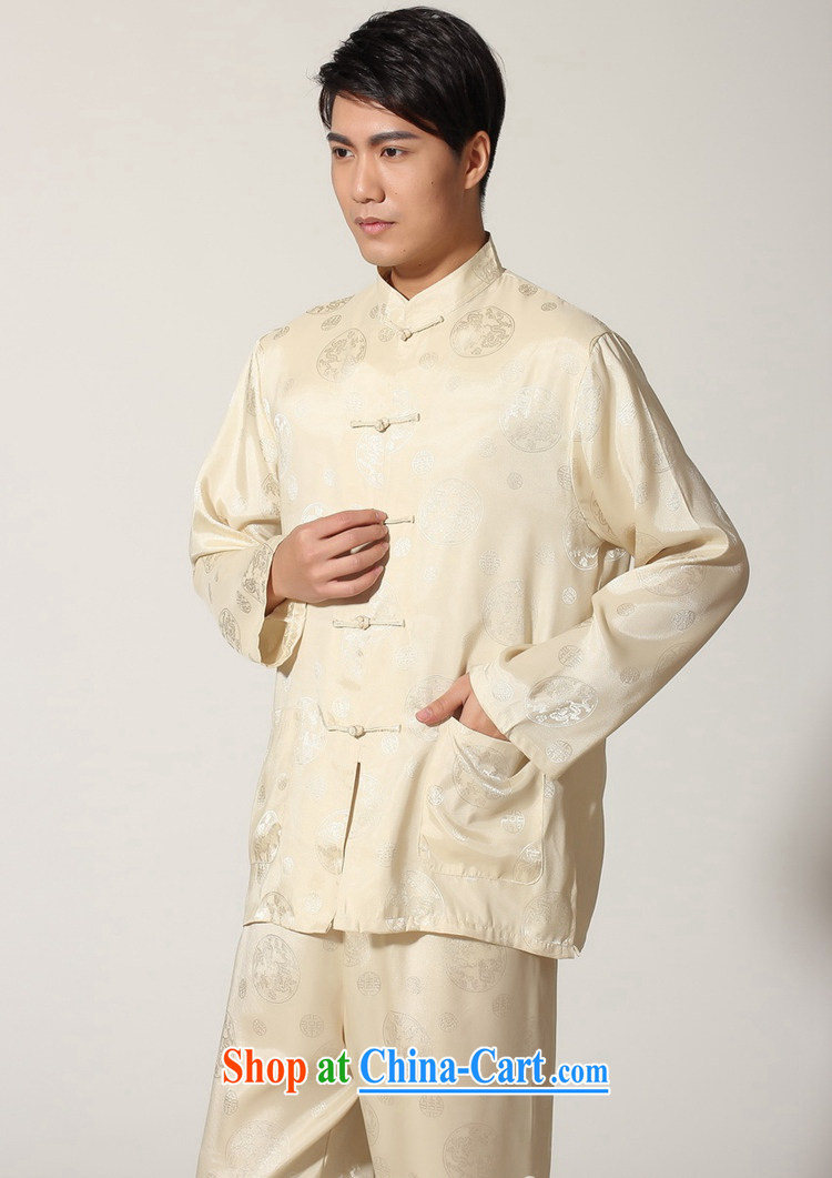 According to the situation in 2015 and stylish casual male damask Ethnic Wind carved up for the T-shirt kung fu long-sleeved kit M 0050 - D picture color XXXL pictures, price, brand platters! Elections are good character, the national distribution, so why buy now enjoy more preferential! Health