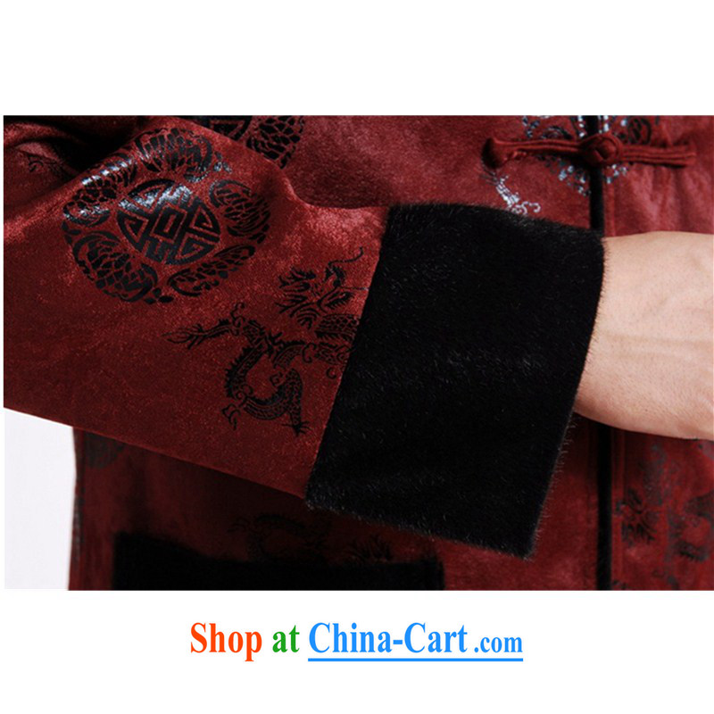 According to the conditions in Spring and Winter Fashion new, older father loaded up for stamp duty Tang jackets LGD/M 0037 #black 3 XL, in accordance with the situation, and, on-line shopping