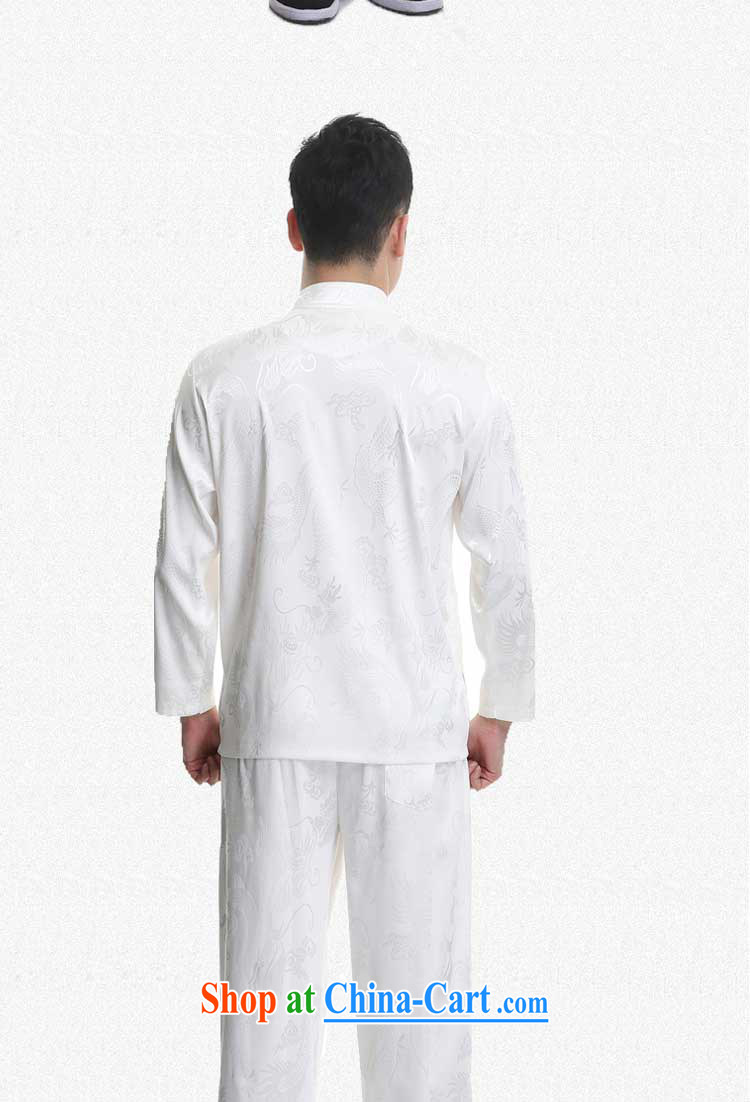 Jack And Jacob - Wolf JIEYA - WOLF 2015 new kit Chinese men's Spring and Autumn and long-sleeved stylish dragon silk, male male Tang with pale yellow 185/XXL pictures, price, brand platters! Elections are good character, the national distribution, so why buy now enjoy more preferential! Health