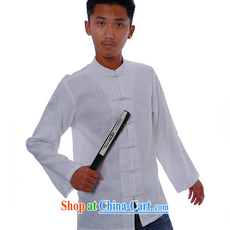 elections the Qin weaving -- Business Track/small, for China wind the withholding features long-sleeved men's casual shirt white XXL/Jumbo, the Qin, shopping on the Internet
