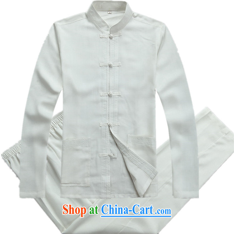 Top Luxury Tang replace Kit long-sleeved in 2014 older package linen Chinese men Tang is included in the kit older kit kit long-sleeved men's gray suit XXXL/185 pictures, price, brand platters! Elections are good character, the national distribution, so why buy now enjoy more preferential! Health