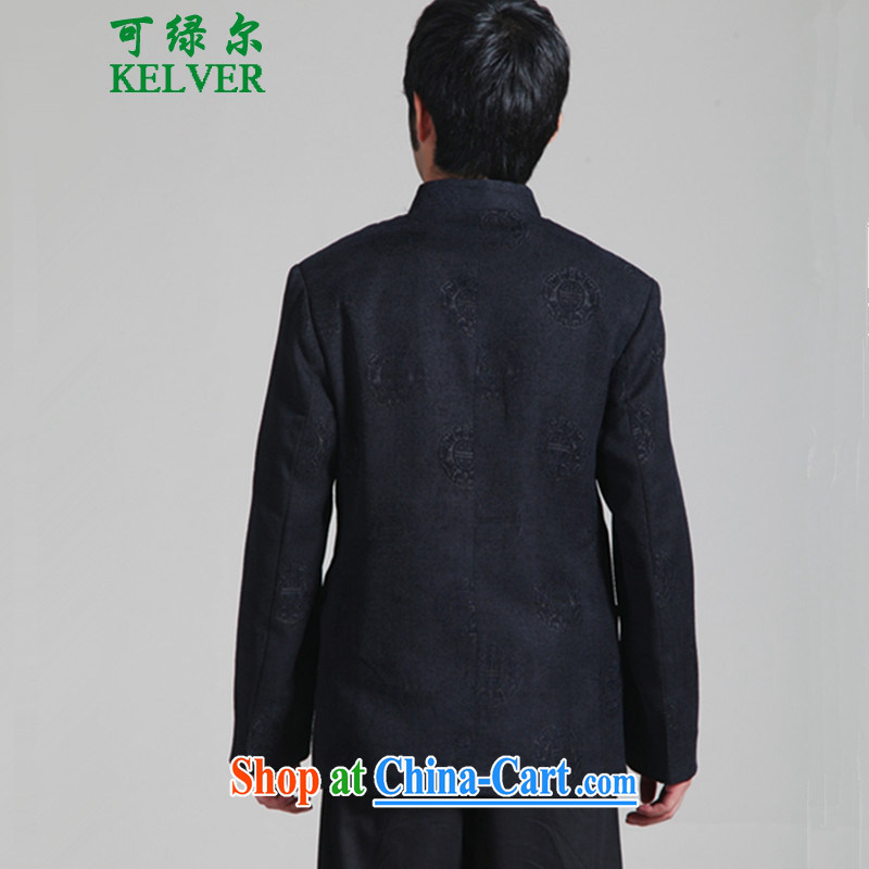 To Green, spring fashion, the older father with a collar Tang jackets - 6 3 XL, green, and, on-line shopping