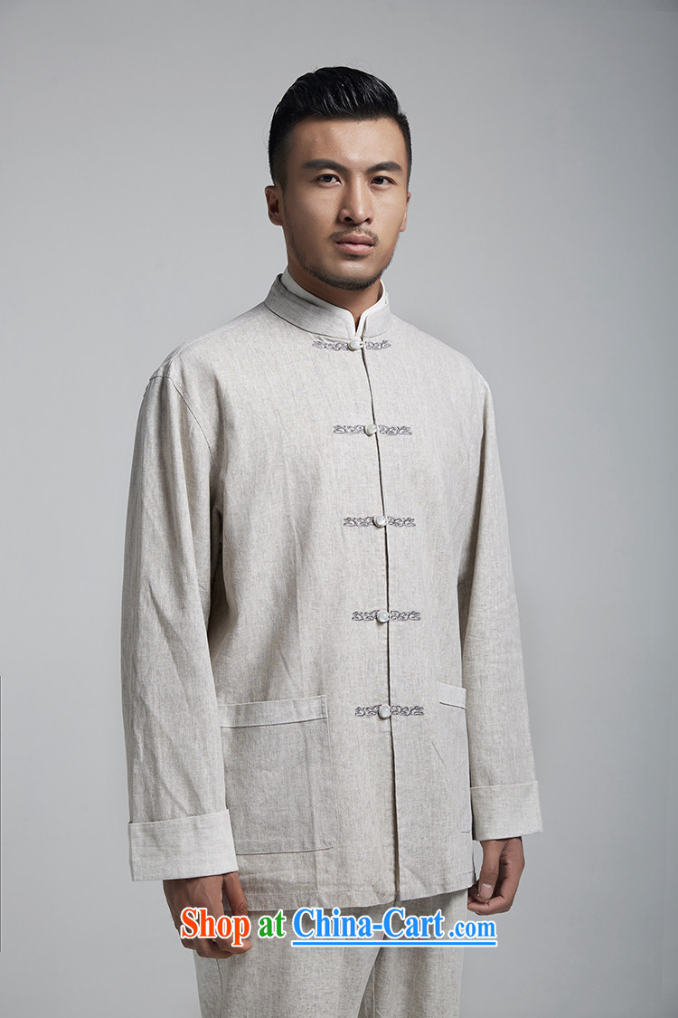Ask a vegetarian (the health of spring loaded new China wind-tie linen smock embroidery Chinese WXZ 1494 light gray XXXXL 190 / 108 pictures, price, brand platters! Elections are good character, the national distribution, so why buy now enjoy more preferential! Health