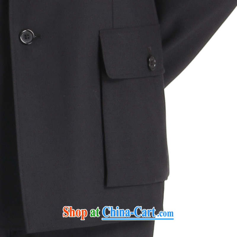 Both the Red Cross smock package the service package business and leisure pure wool smock men's ethnic Chinese wind 22,675 dark blue 175/102, the Red Cross, and shopping on the Internet