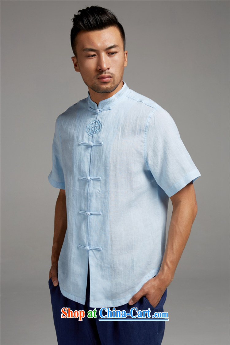 All elections Ramadan's health male summer new Chinese men and linen-tie shirt 1398 sky XXXL pictures, price, brand platters! Elections are good character, the national distribution, so why buy now enjoy more preferential! Health
